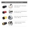 LANGshaw Steam Cleaner Slit Nozzle Brush Compatible for Karcher SC1/SC2/SC3/SC4/SC5 Sprinkler Nozzle Head Flat Brush Steam Cleaner Brush Leisurely (Color : Black) view 2