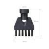 LANGshaw Steam Cleaner Slit Nozzle Brush Compatible for Karcher SC1/SC2/SC3/SC4/SC5 Sprinkler Nozzle Head Flat Brush Steam Cleaner Brush Leisurely (Color : Black) view 4