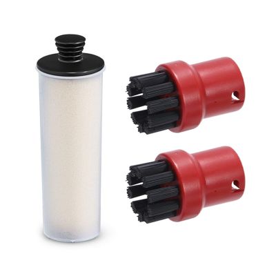 LANGshaw Compatible for Karcher SC2 SC3 Descaling Stick + Red Round Brushx2 Compatible for Karcher SC 3 EasyFix Steam Cleaner Leisurely