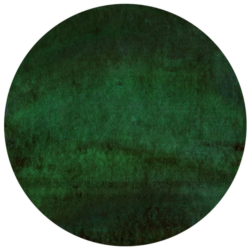 Round Carpet Green Circular Area Rugs for Bedroom Living Room Office Nordic Floor Mats for Coffee Table Computer Chair Piano Machnine Washable Throw Rugs Cushioned Rug Pad Contemporary Rug 4 Size