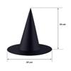LKQBBSZ 2 PCS Black Witch Hat Wizard Hats Halloween Costume Party Decoration Accessories Easter Hats view 4