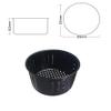 Air Fryer Accessories Stainless Steel Fryer Basket Portable Fried Basket Round Frying Basket Deep Fryer Accessories 192X122x6mm view 2