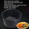 Air Fryer Accessories Stainless Steel Fryer Basket Portable Fried Basket Round Frying Basket Deep Fryer Accessories 192X122x6mm view 3