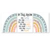 HoneyKICK Boho Rainbow Classroom Decor - 3 Poster Set - 11x14 Unframed Cardstock - Mindset Motivational Wall Art for Teachers, Bulletin Board Decorations, Classroom Must Haves view 1
