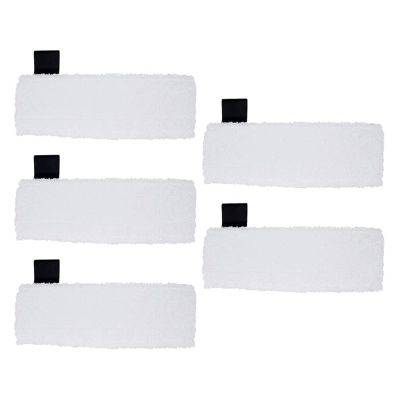 LANGshaw Compatible for Karcher EasyFix Steam Mop Cloth Cleaning Pad Cloth Cover Compatible for Karcher for EasyFix SC2 SC3 SC4 SC5 Steam Mop Cleaner Parts Leisurely (Color : 5pcs)