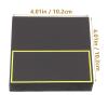 Hemoton 100pcs Elegant Blank Place Cards for Weddings and Events Foil Reserved Signs Decorative Table Name Cards for Banquets Parties and Restaurants view 4