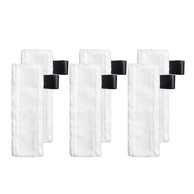 LANGshaw Compatible for Karcher EasyFix Steam Mop Cloth Cleaning Pad Cloth Cover Compatible for Karcher for EasyFix SC2 SC3 SC4 SC5 Steam Mop Cleaner Parts Leisurely (Color : 6pcs)