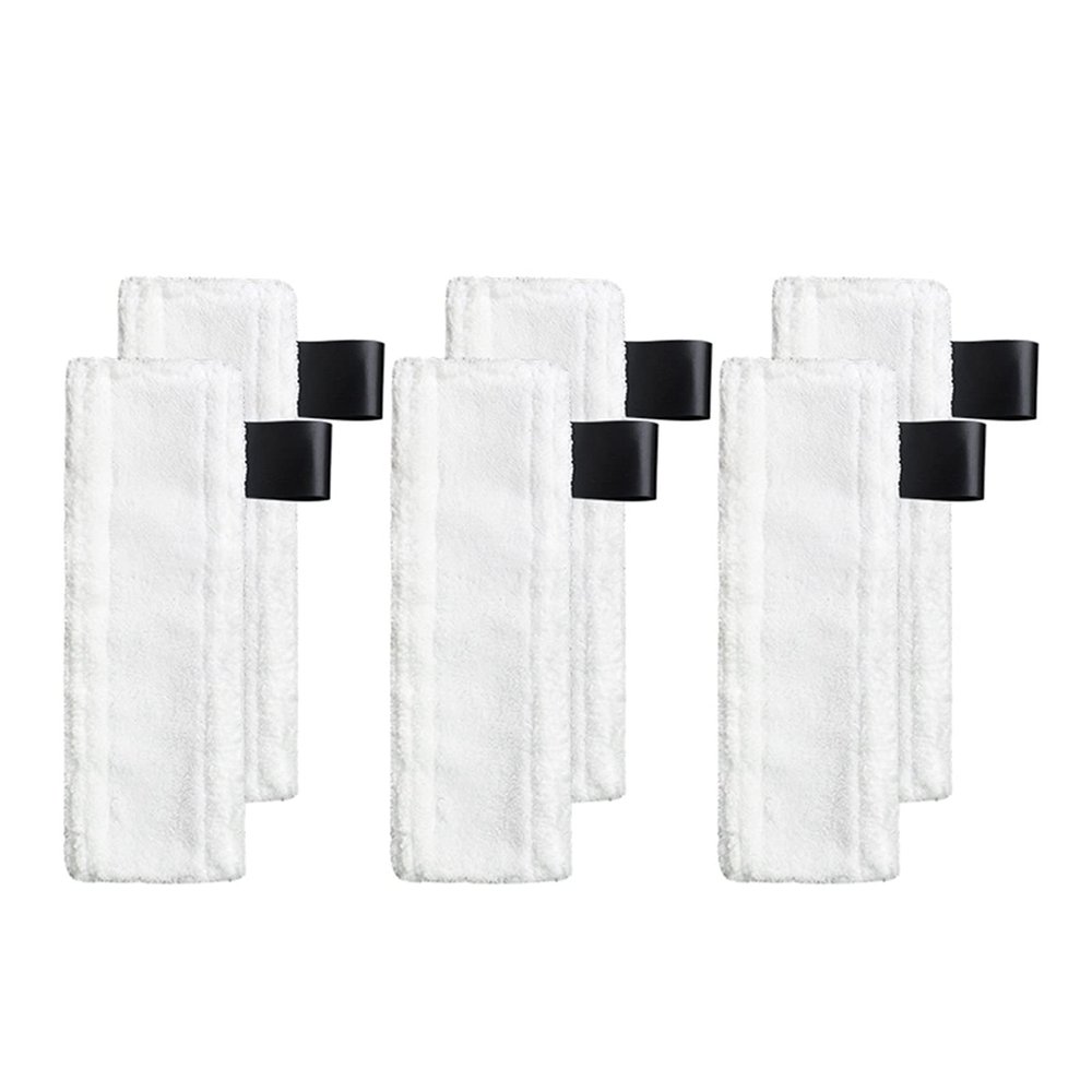 LANGshaw Compatible for Karcher EasyFix Steam Mop Cloth Cleaning Pad Cloth Cover Compatible for Karcher for EasyFix SC2 SC3 SC4 SC5 Steam Mop Cleaner Parts Leisurely (Color : 6pcs)