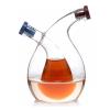 KDLK Olive Oil and Vinegar Dispenser Cruet Bottles 2 in 1 Glass Oil and Vinegar Bottles of Soy Sauce Vinegar Bottle Kitchen Supplies Glass Bottle Kitchen Oil Bottle (Color : B) view 1