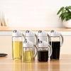 olive oil and vinegar dispenser cruet bottles Oil Dispenser Glass Olive Oil Bottle Pot Leakproof Sauce Vinegar Bottle Gravy Boat Oil Pourer Bottle For Cooking Honey Dispenser view 3