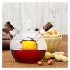 olive oil and vinegar dispenser cruet bottles 2 In 1 Glass Oil And Vinegar Bottles Of Soy Sauce Vinegar Bottle Kitchen Supplies Glass Bottle Kitchen Oil Bottle (Color : A) view 3
