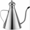 KDLK Olive Oil and Vinegar Dispenser Cruet Bottles Condiment Storage Container Seasoning Vinegar Dispenser Stainless Steel Oil Bottle Teapot Dustproof Kitchen Accessory (Size : 1000ml) view 1