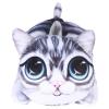 Alvinlite Cute Animal Tissue Box Cover Cartoon Animal Paper Holder Napkin Box Storage for Car Home Bathroom(Cat-Grey) view 1
