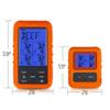 Digital Instant Read Meat Thermometer Wireless Meat Thermometer with Four Meat Prob Meat Cooking Thermometer Probe for BBQ Grilling Smoker Baking Turkey view 4