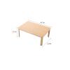 Appleya Kotatsu Table with Heater and Blanket Tables Washable Kotatsu Futon Comforter (Including Table), 47.2 * 31.4 * 17.7 Inch (Color : E, Size : 47.2 * 31.4 * 17.7 inch) view 2