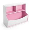 CAPHAUS Kids' Toy Storage Organizer, Open Storage Cubby, Multifunctional Book and Toy Storage Cabinet, Book and Toy Storage Shelf for Nursery, Playroom, Closet, Home Organization Toy Bookcase view 3