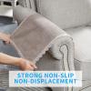 MINJIATEX Couch arm Covers,Non-Slip lace Sofa arm Cover Set of 2 Washable Sofa armrests Covers for Living Room Recliner Chair arm Cover Protectors for Leather Sofa armrest slipcover view 4