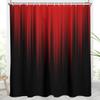 AAtter Red and Black Shower Curtain Ombre Dark Gothic Goth Mens Cool Anime Adults Boys Modern Abstract Extra Long XL Large Home Bathroom Decor Bathtub Set with 12 Hooks, 72x84, Gradient view 1