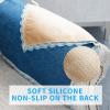 MINJIATEX Couch arm Covers,Non-Slip lace Sofa arm Cover Set of 2 Washable Sofa armrests Covers for Living Room Recliner Chair arm Cover Protectors for Leather Sofa armrest slipcover view 3