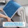 MINJIATEX Couch arm Covers,Non-Slip lace Sofa arm Cover Set of 2 Washable Sofa armrests Covers for Living Room Recliner Chair arm Cover Protectors for Leather Sofa armrest slipcover view 4