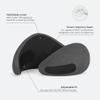 Ostrichpillow Go Neck Pillow, Travel Pillows for Airplanes, Premium Memory Foam Travel Pillow, 360 Ergonomic Design, Asymmetrical Sides, Travel Bag Included, Washable Modal Cover view 4