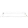31inch Bathtub Caddy Tray,Gold Handle Clear Bathtub Caddy Tray,Acrylic Bathroom Organizer Shelf Bath tub Table Caddy Tray view 1