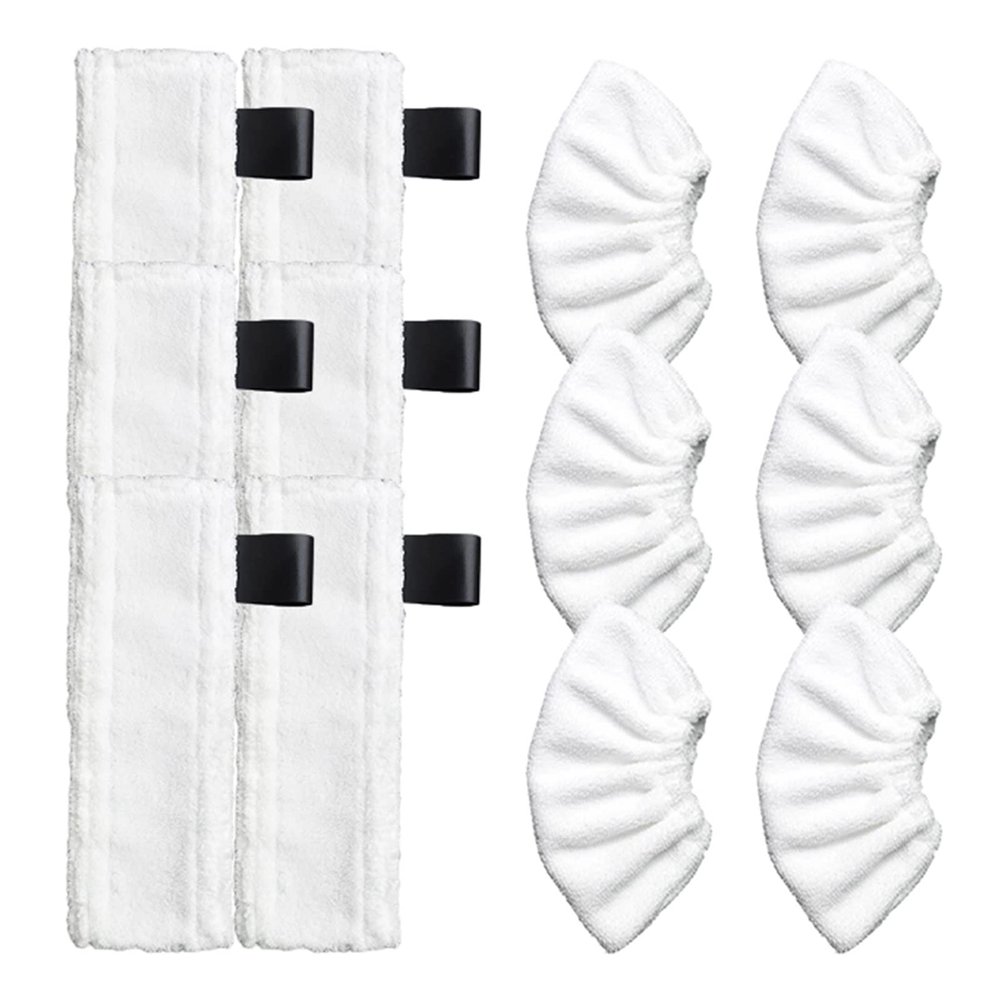 LANGshaw Compatible for Karcher EasyFix SC2 SC3 SC4 SC5 Steam Mop Cloth Cleaning Pad Cloth Cover Rags Replace Accessories Mop Cleaner Spare Parts Leisurely (Color : Kit12)