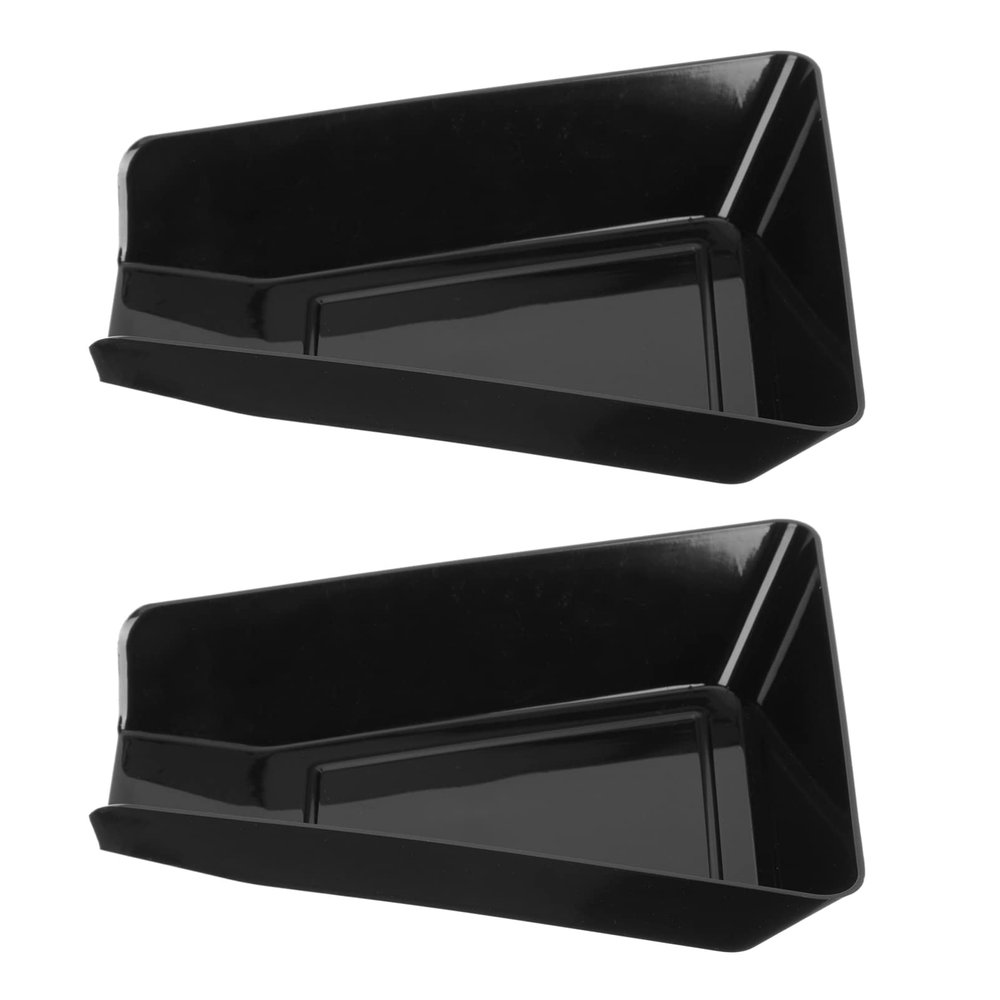 Zerodeko 2pcs Coffee Beans Scooping Tray Reusable Roasted Coffee Beans Display Plate Storage for Kitchen Cafe Dining Room Slope Design No Leakage Flexible Use