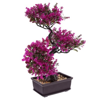 Yardwe Simulation Plants Bonsai Model Ornament Faux Potted Plant Decor for Home Office and Garden Imitation Bonsai Decoration for Indoor Spaces for
