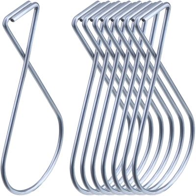Outus 300 Packs Hook Clips Ceiling Tile Hooks T-bar Drop Ceiling Clips for Office, Classroom, Home and Wedding Decoration, Hanging Sign from Suspended Tile/Grid/Drop Ceilings