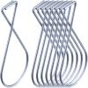 Outus 300 Packs Hook Clips Ceiling Tile Hooks T-bar Drop Ceiling Clips for Office, Classroom, Home and Wedding Decoration, Hanging Sign from Suspended Tile/Grid/Drop Ceilings view 1