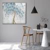 Myphotostation Flower Tempered Glass Wall Art 24x24'' Floral Modern Decor Glass Printing Large Wall Abstract Art for Living Room Tempered Glass Panels Flower Wall Art Botanical Wall Decor view 4