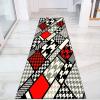 GRAPKS Very Long Hallway Hall Runner Narrow RugsModern Washable Area Rug Corridor, StairEntryway Non-Slip Long Entrance Floor Protection Mat 70x450cm (Size : 2.3 ft x 13.1 ft) view 2