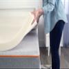 Craft & Trade CopperGel Cooling Pressure-Relieving Memory Foam Mattress Topper, 3-Inch, Twin view 3