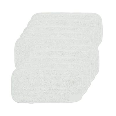 LANGshaw 10Pcs/lot Cleaning Mopping Pads Mop Cloth Compatible for Swiffer Wetjet Sweeper Wipes Pad Rag for Wet Jet Household Spare Parts Leisurely (Color : 5 White)