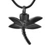 SHEIL Small Dragonfly Shape Pet Urn Pendant Cremation Urn Ash Jewelry Memorial Necklace with 20" Chain,3 view 1