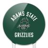 Acrylic Adams State University Grizzlies Logo Cake Topper Party Decoration for Wedding Anniversary Birthday Graduation view 3
