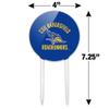 Acrylic California State University Bakersfield Roadrunners Logo Cake Topper Party Decoration for Wedding Anniversary Birthday Graduation view 2