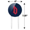 Acrylic Duquesne University Primary Logo Cake Topper Party Decoration for Wedding Anniversary Birthday Graduation view 2