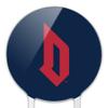 Acrylic Duquesne University Primary Logo Cake Topper Party Decoration for Wedding Anniversary Birthday Graduation view 3