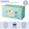 Idea Nuova Cocomelon Collapsible Childrens Toy Storage Trunk, Durable with Lid view 2