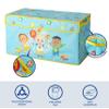 Idea Nuova Cocomelon Collapsible Childrens Toy Storage Trunk, Durable with Lid view 3