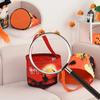 Halloween Candy Bags with LED Lights Trick or Treat Basket, Light up Halloween Party Bags Multipurpose Reusable Goody Bucket for Kids (Package K) view 4
