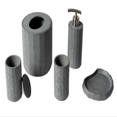 ALFI brand ABCO1022 Accessory Set, Gray Matte