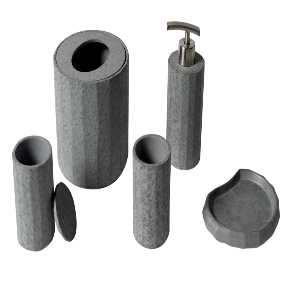 ALFI brand ABCO1022 Accessory Set, Gray Matte