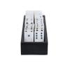 Creative Co-Op Handmade Alabaster Dominos in Soapstone Tray, Black and White view 3