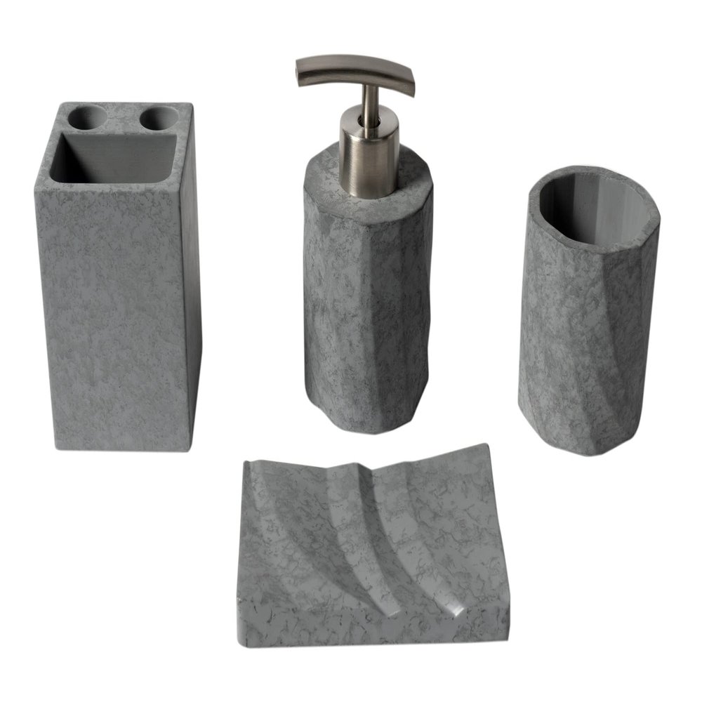 ALFI brand ABCO1019 Accessory Set, Gray Matte