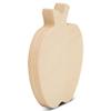 Chunky Wooden Apple Cutouts 4-inch x 3-3/8-inch, Pack of 10 Autumn Apples for Crafts, Fall Tray Decor & Classroom Decor, by Woodpeckers view 4