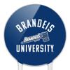 Acrylic Brandeis University Judges Logo Cake Topper Party Decoration for Wedding Anniversary Birthday Graduation view 3