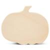 Chunky Wood Pumpkin Cutout 4 x 4-3/4-inch, Pack of 5 Rustic Pumpkin Tiered Tray Decor Fall Thanksgiving Decorations, by Woodpeckers view 1